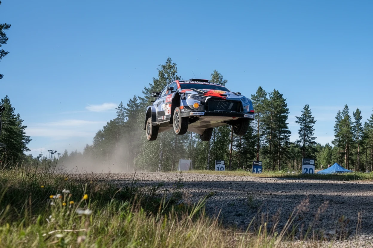 Neuville suggests Rally Finland was excessively fast